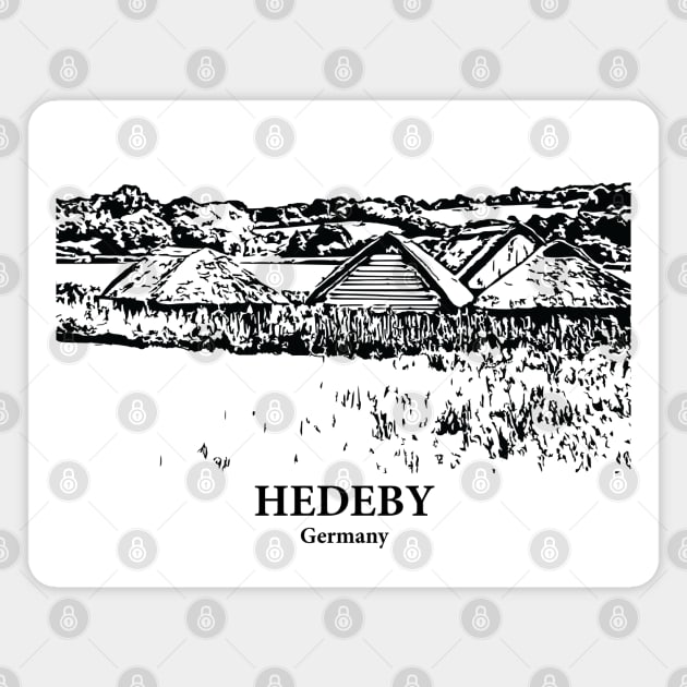 Hedeby - Germany Magnet by Lakeric
